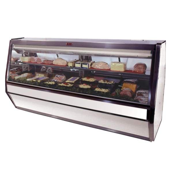 Howard McCray SC-CDS40E-6-S-LED 75" Full Service Deli Meat & Cheese Deli Case w/ Straight Glass - (2) Levels, 115v [Extended Lead Time 14+ days]