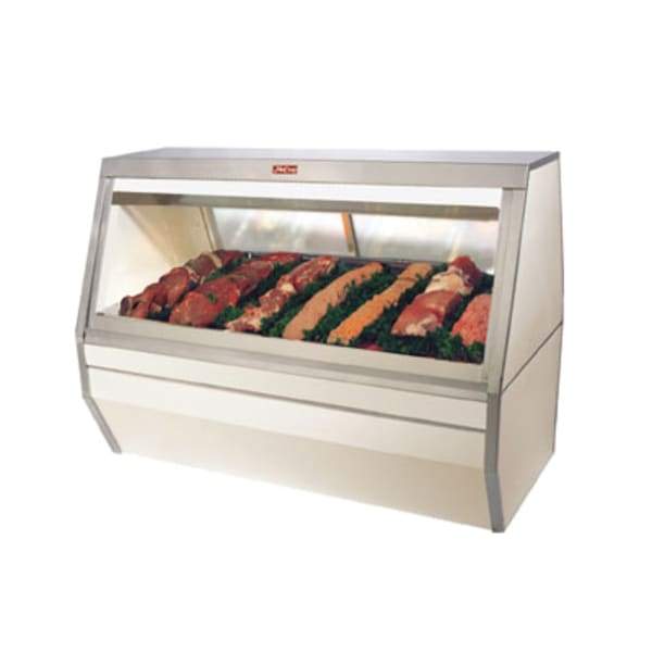 Howard McCray SC-CMS35-8-LED 95" Full Service Red Meat Case w/ Straight Glass - (2) Levels, 115v [Extended Lead Time 14+ days]
