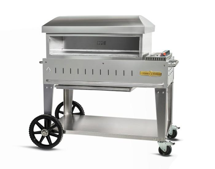 Crown Verity CV-PZ-36-MB 36" Mobile Pizza Oven - Natural Gas