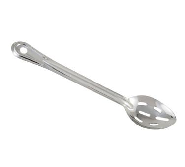 Winco BSST-15 15" Stainless Steel Slotted Basting Spoon