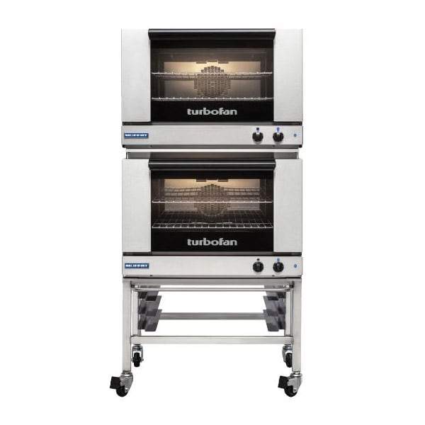 Moffat E27M2/2 TurbofanÂ® Double Full Size Electric Convection Oven - 2.7 kW, 208v/1ph [Usually ships within 4 - 8 business days]