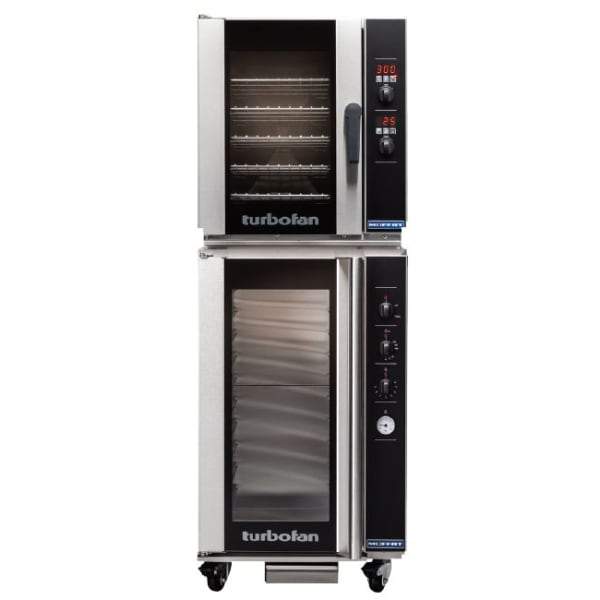 Moffat E33D5/P10M TurbofanÂ® Single Half Size Electric Convection Oven w/ Proofing Cabinet - 5.8 kW, 208v/1ph [Usually ships within 1 - 3 business days]