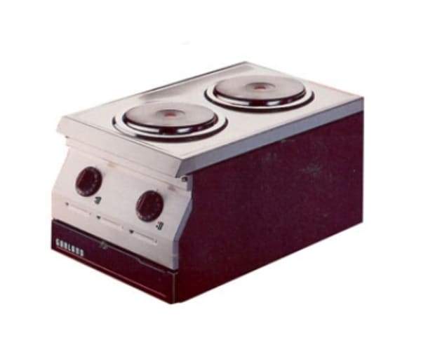 Garland ED-15HSE 15" Electric Hotplate w/ (2) Burners & Infinite Controls, 208v/3ph [Extended Lead Time 14+ days]