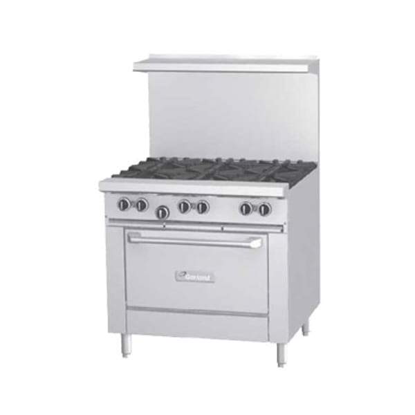 Garland G36-6C 36" 6 Burner Gas Range w/ Convection Oven, Natural Gas [Usually ships within 1 - 3 business days]