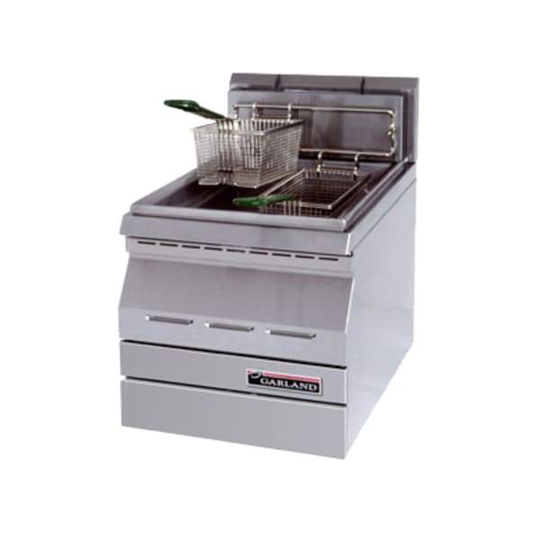 Garland GD-15F Countertop Gas Fryer - (1) 15-lb Vat, Natural Gas [Extended Lead Time 14+ days]