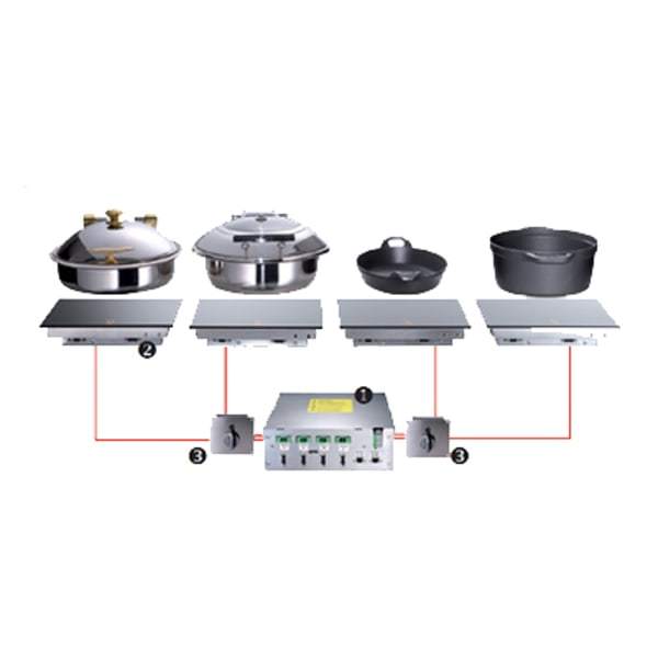 Garland HOIN1350 Drop-In Commercial Induction Buffet, 120v [Extended Lead Time 14+ days]