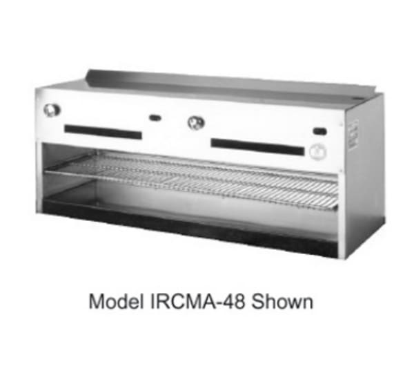 Garland IRCMA-48 48" Gas Cheese Melter w/ Infrared Burner, Stainless, Natural Gas [Extended Lead Time 14+ days]