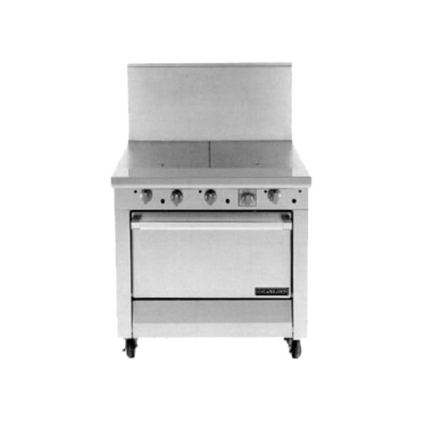 Garland M46T 34" Gas Range w/ (2) Hot Tops & Storage Base, Liquid Propane [Extended Lead Time 14+ days]