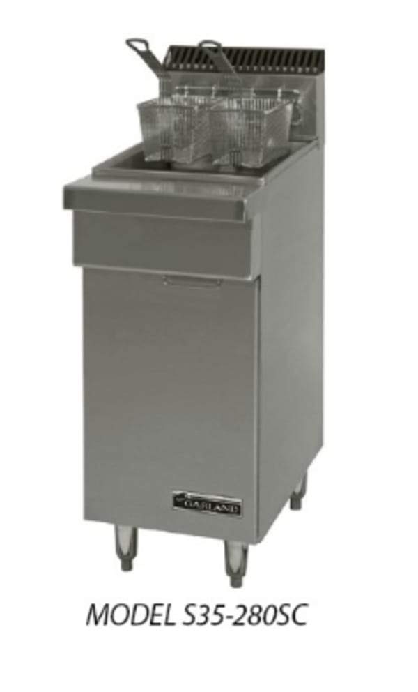 Garland S680-18FM 18" Freestanding Fry Warmer Dump Station [Extended Lead Time 14+ days]