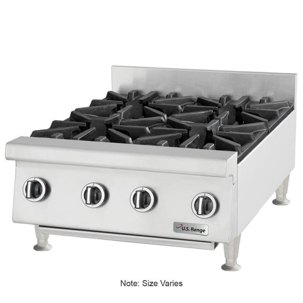 Garland UTOG12-2 12" Gas Hotplate w/ (2) Burners & Manual Controls, Natural Gas [Extended Lead Time 14+ days]