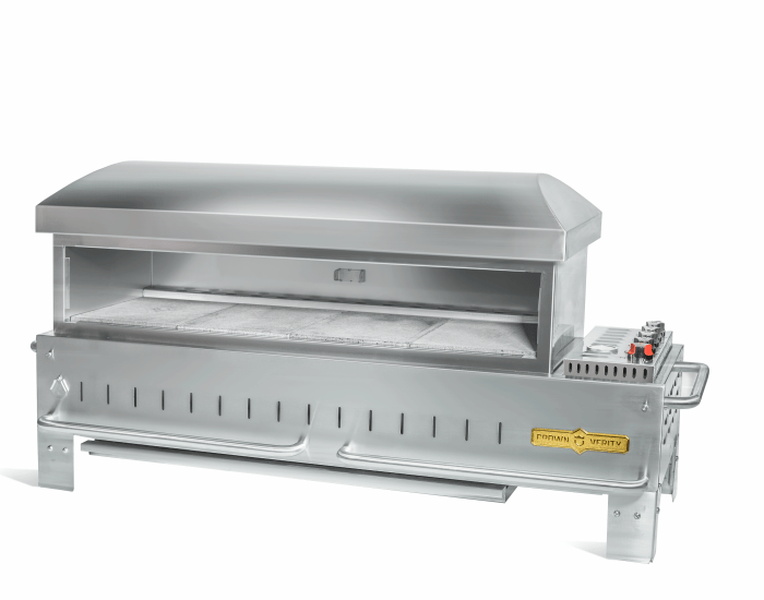 Crown Verity CV-PZ-48-TT 48" Tabletop Pizza Oven - Natural Gas