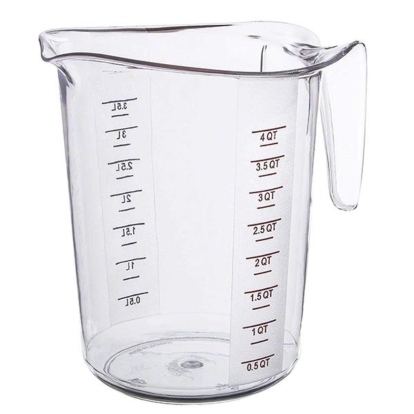 Update MEA-400PC 4 Quart Measuring Cup With Markings