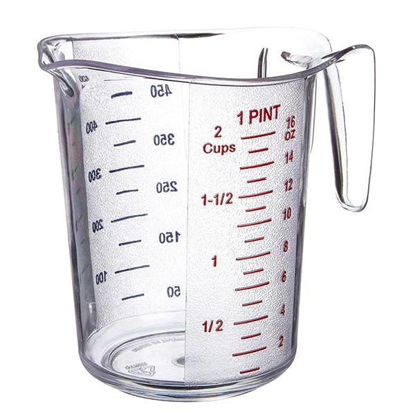 Update MEA-50PC 1 Pint Measuring Cup With Markings