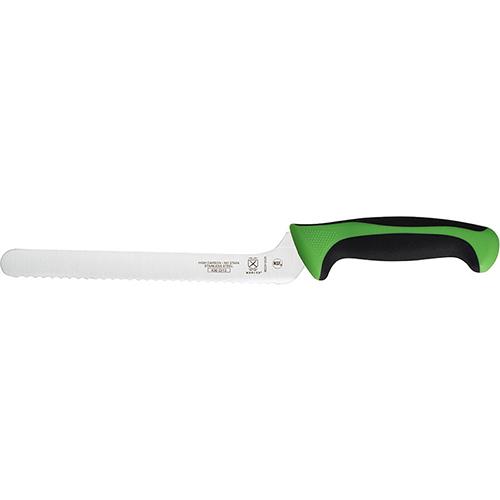 Mercer M22418GR 8" Offset Wavy Utility Green Handle