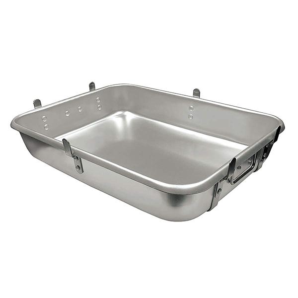 Update ARP-1824L Aluminum Strapped Roast Pan With Lugs