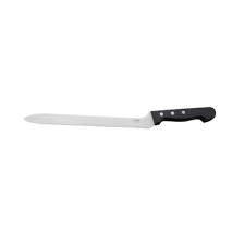 Winco KB-10C 10" Bread Knife with Black Pom Handle