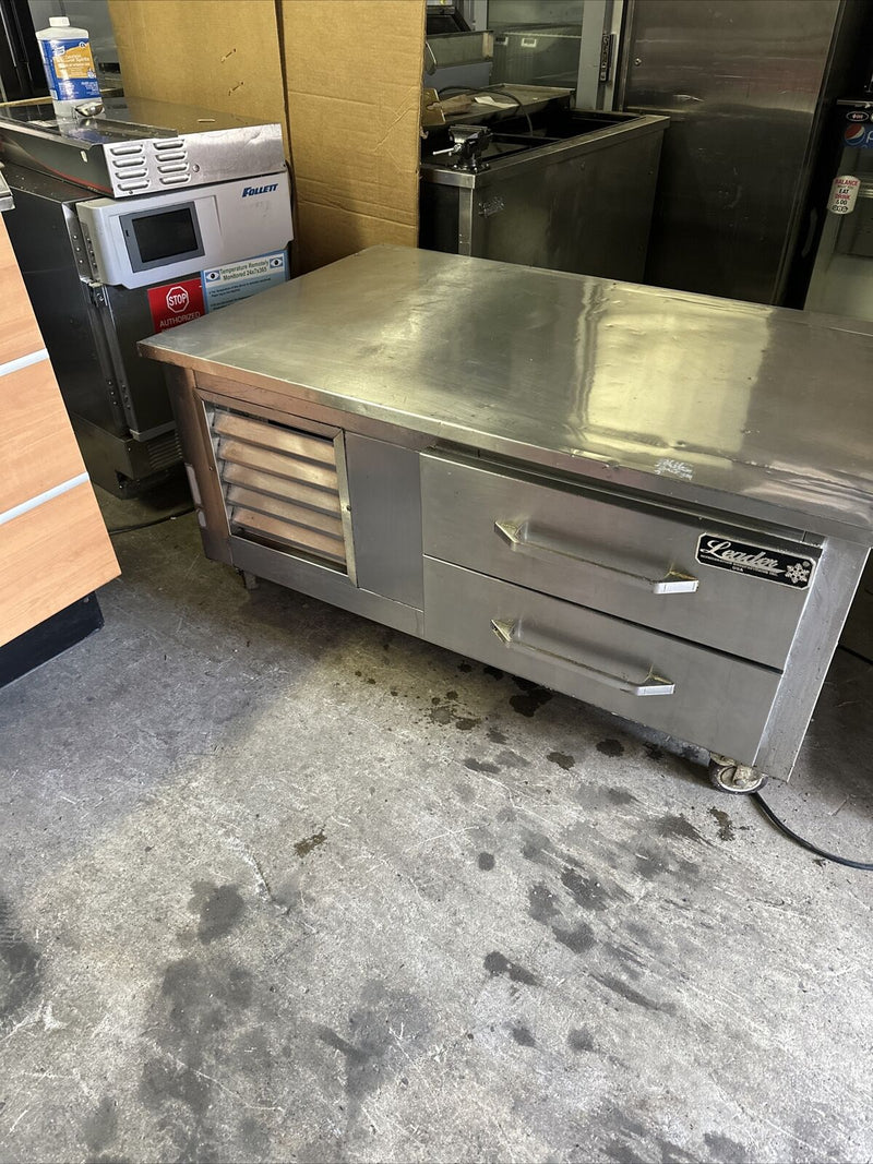 LEADER LB48 48” COMMERCIAL USED REFRIGERATED CHEF BASE