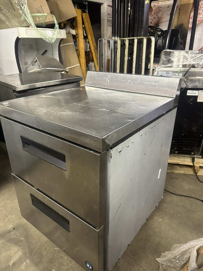 Hoshizaki WR27A-D2 Refrigerator cooler Worktop 2 Stainless Drawers USED