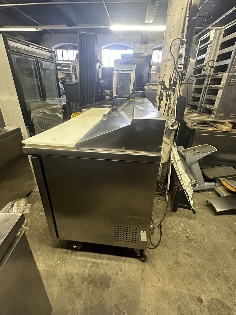 TRUE TSSU-60-16 60” USED COMMERCIAL SANDWICH PREP TABLE COOLER USED