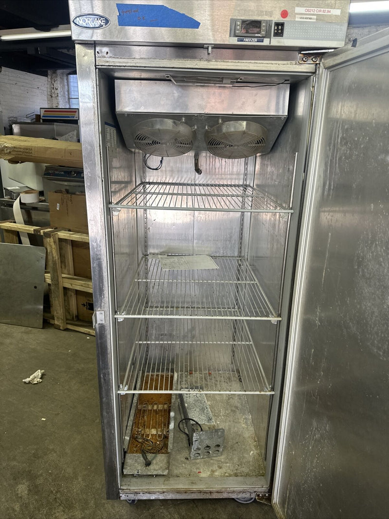 norlake nx2111SMS/8 used low temp single door reach in freezer