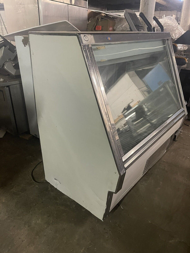 52” COMMERCIAL GLASS REFRIGERATED DISPLAY CASE BAKERY CASE USED