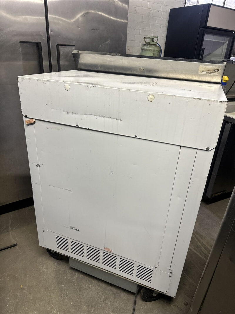 Beverage-Air SMF34 34" White 1-Sided Forced Air Milk Cooler Refrigerator USED