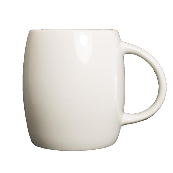 ITI 82401-01 14 Oz Puget Barrel Mug American White
