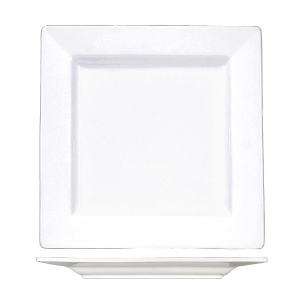 ITI EL-6 6.25" Elite White Square Plate