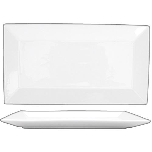 ITI SP-50 14.5"X8.25" Rectangular Platter Slope White