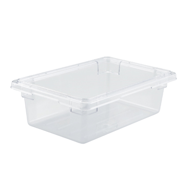 Winco PFSH-6 12" X 18" X 6" Polycarbonate Food Storage Box