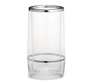 Tablecraft 36 Double Wall Clear Acrylic Wine Cooler