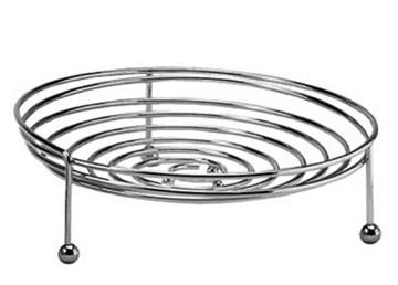 American Metalcraft Round Chrome "Maze"Basket (MR11)