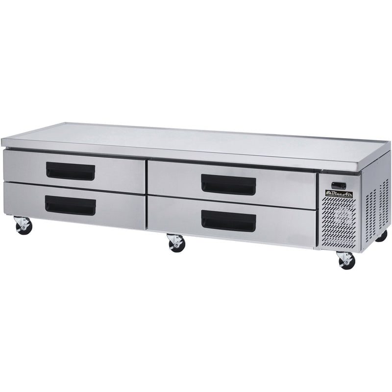 Blue Air Commercial Refrigerated Chef Base 97" with 4 Drawers