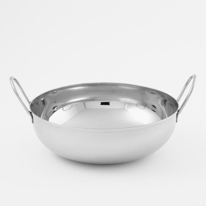 American Metalcraft BD87 Balti Dish 62 Oz Round Stainless Steel Double Handle