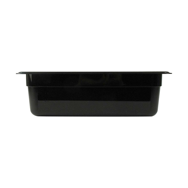 Cambro 24CW110 1/2 4" Black Steam Table Pans