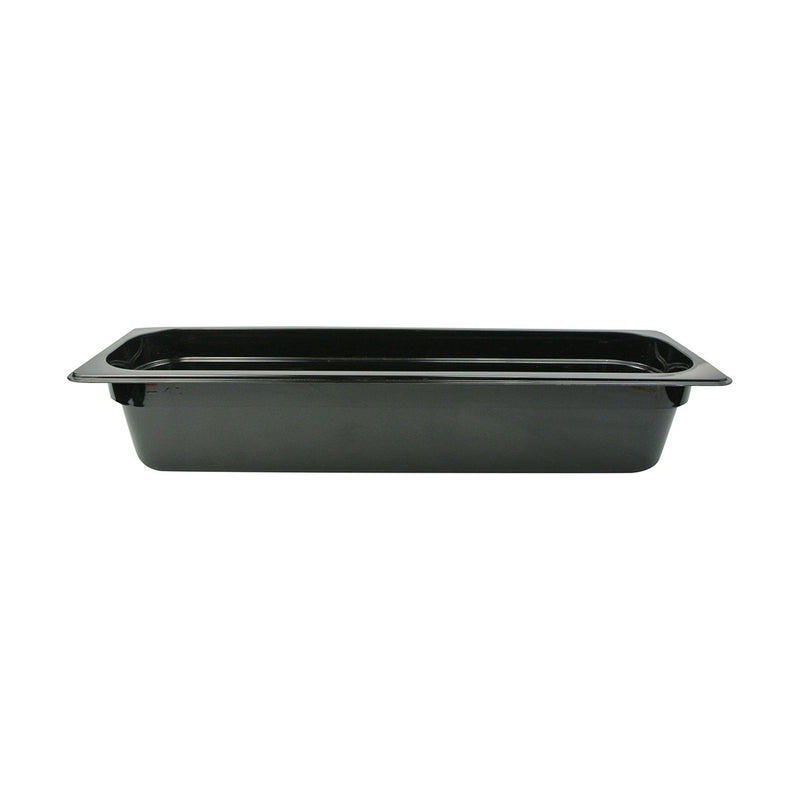 Cambro 24LPCW-110 1/2 4" Long Black Steam Table Pans