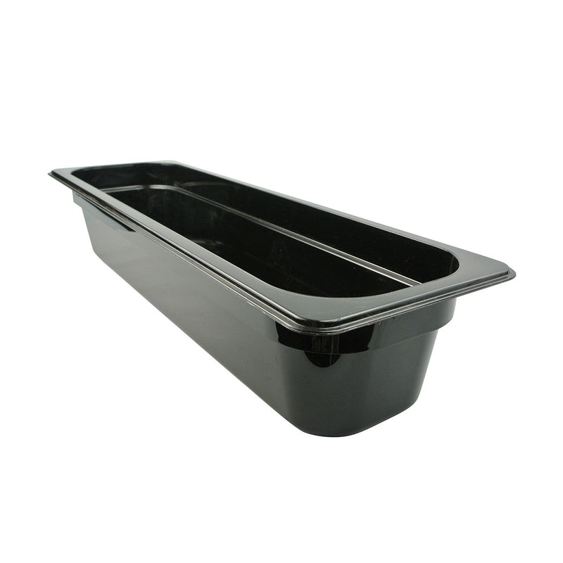 Cambro 24LPCW-110 1/2 4" Long Black Steam Table Pans