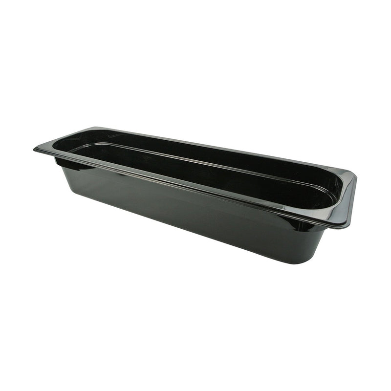 Cambro 24LPCW-110 1/2 4" Long Black Steam Table Pans