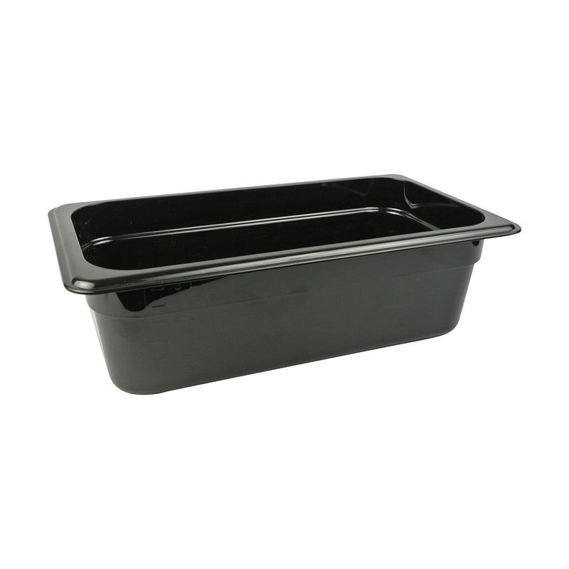 Cambro 34CW110 1/3 4" Black Steam Table Pans