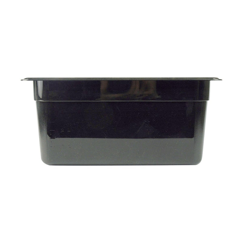 Cambro 36CW110 1/3 6" Black Steam Table Pans