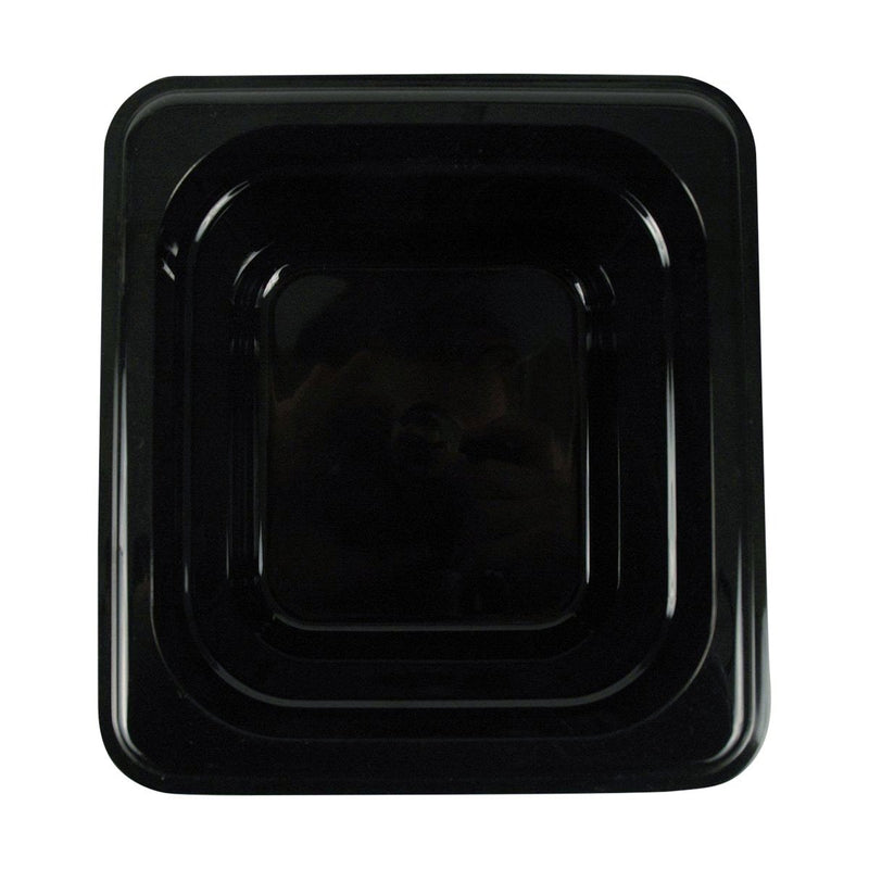 Cambro 66CW110 1/6 6" Black Steam Table Pans