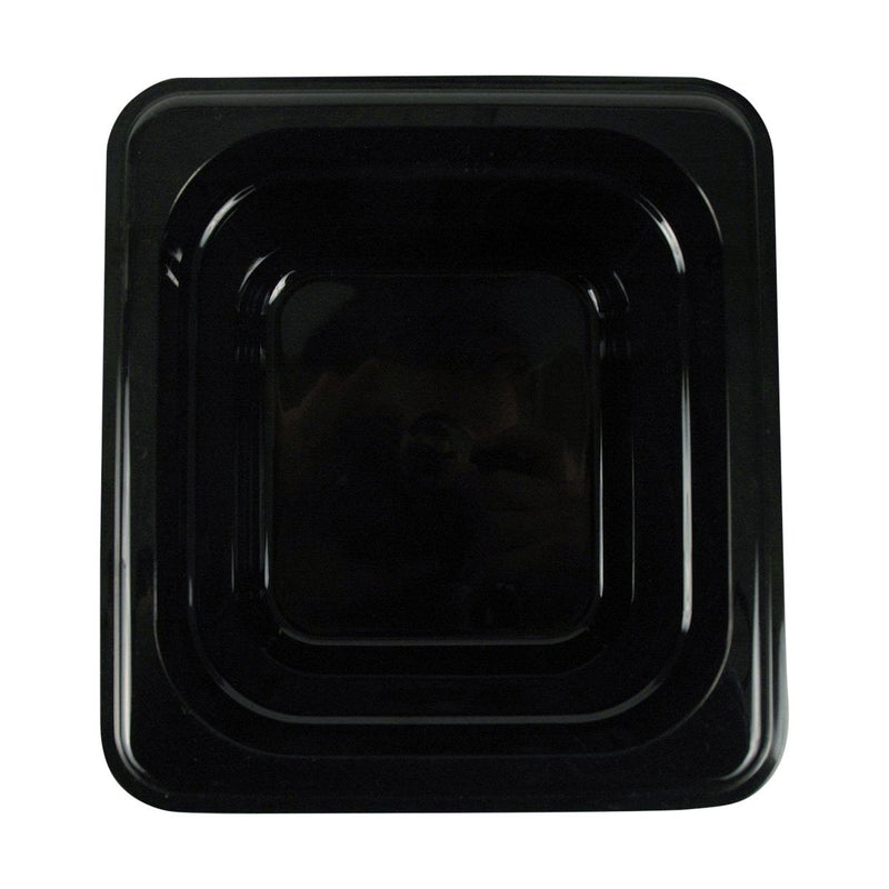 Cambro 64CW110 1/6 4" Black Steam Table Pans
