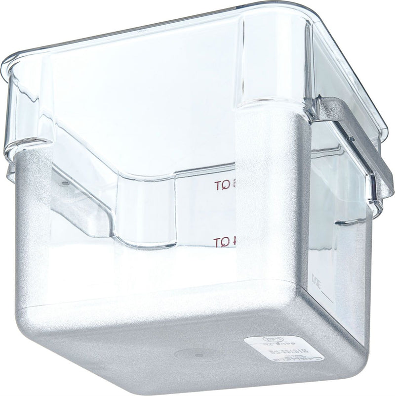 6 Qt Clear Square Food Storage Container (10722-07)