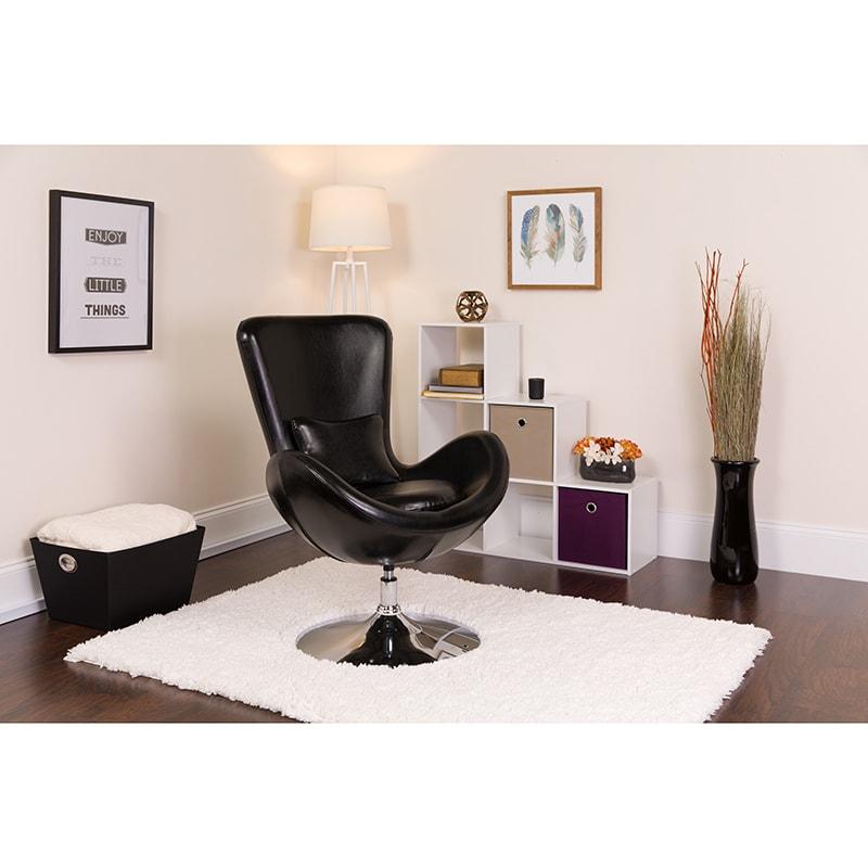 Egg Series Side Reception Chair By Flash Furniture