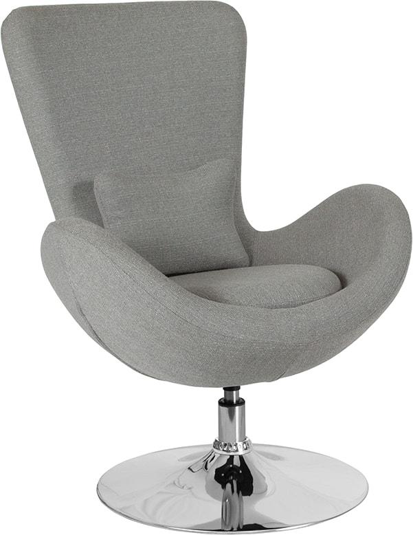 Egg Series Side Reception Chair By Flash Furniture