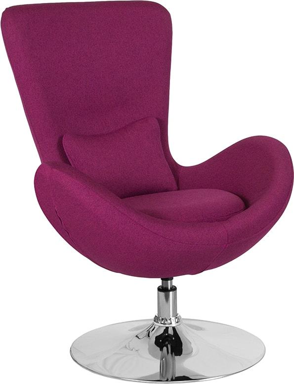 Egg Series Side Reception Chair By Flash Furniture