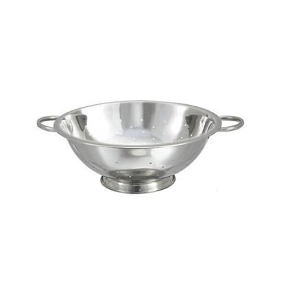 Winco CCOD-11S 11" Stainless Steel Colander with 2.5mm Holes