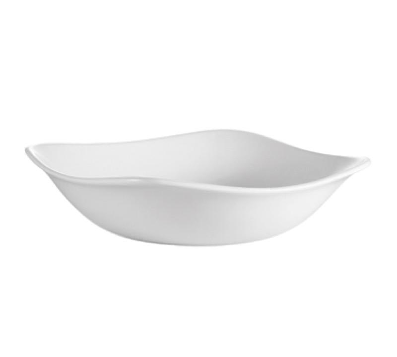 CAC China COP-B8 Coupe 8" Square Salad Bowl (Case Of 24) - White