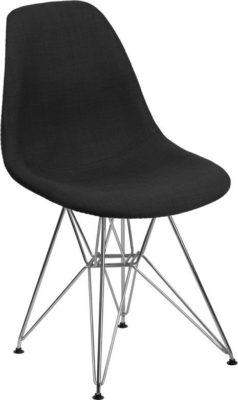 Flash Furniture Elon Series Fabric Chair With Chrome Base