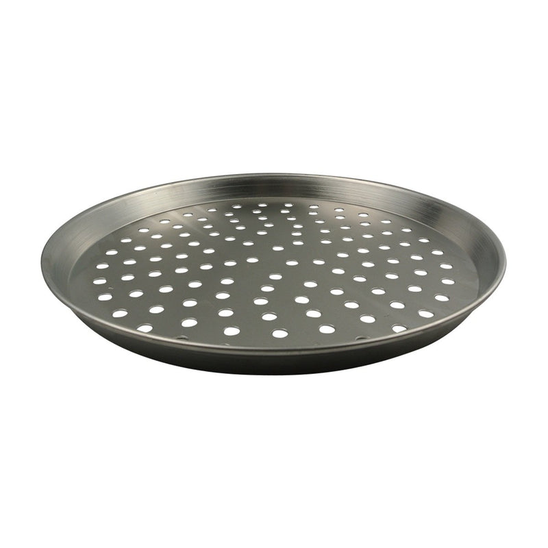 American Metalcraft HADEP13-P 13" Heavy Weight Aluminum Tapered Perforated Pizza Pan 1" Deep